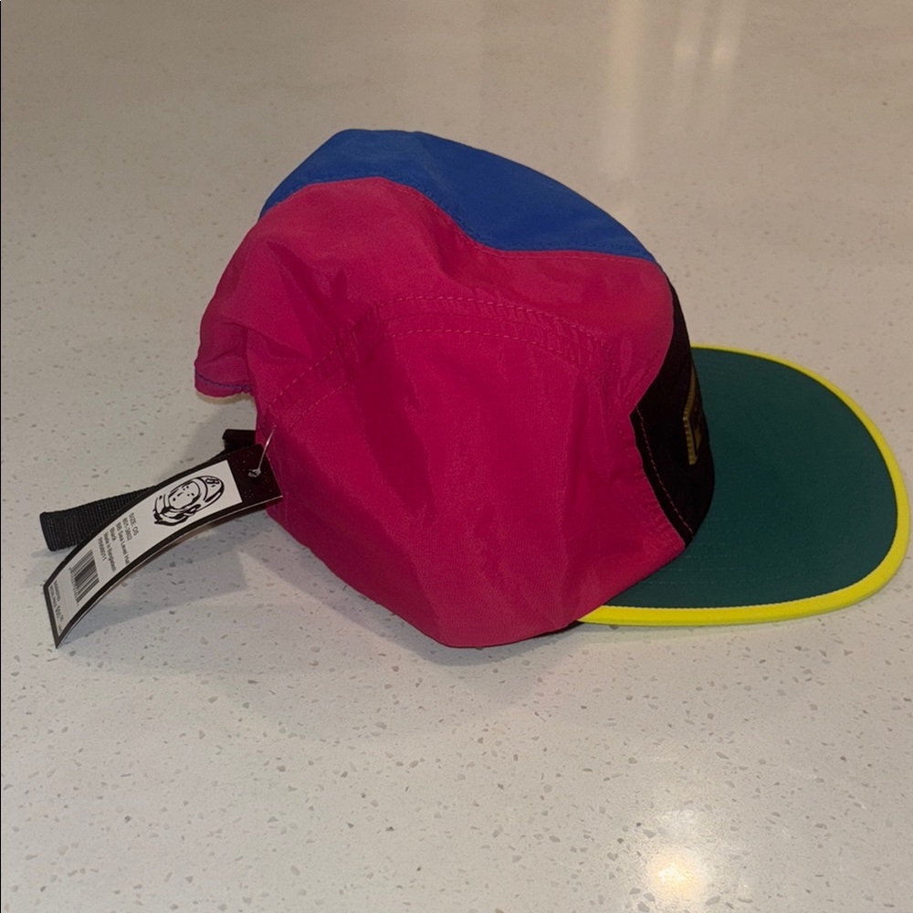 Billionaire Boys Club Pink and Blue Snapback Hat - Picture 2 of 8